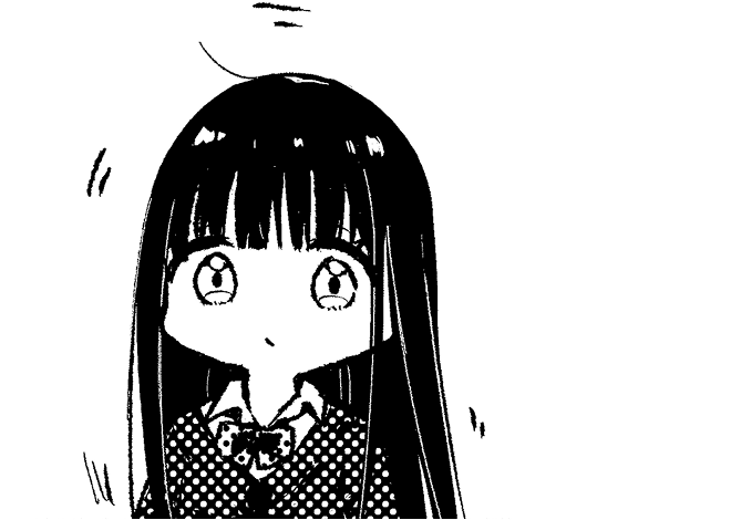 Manga panel with the original Japanese speech bubble covered by a background fill that matches the surrounding art, ready for translated lettering